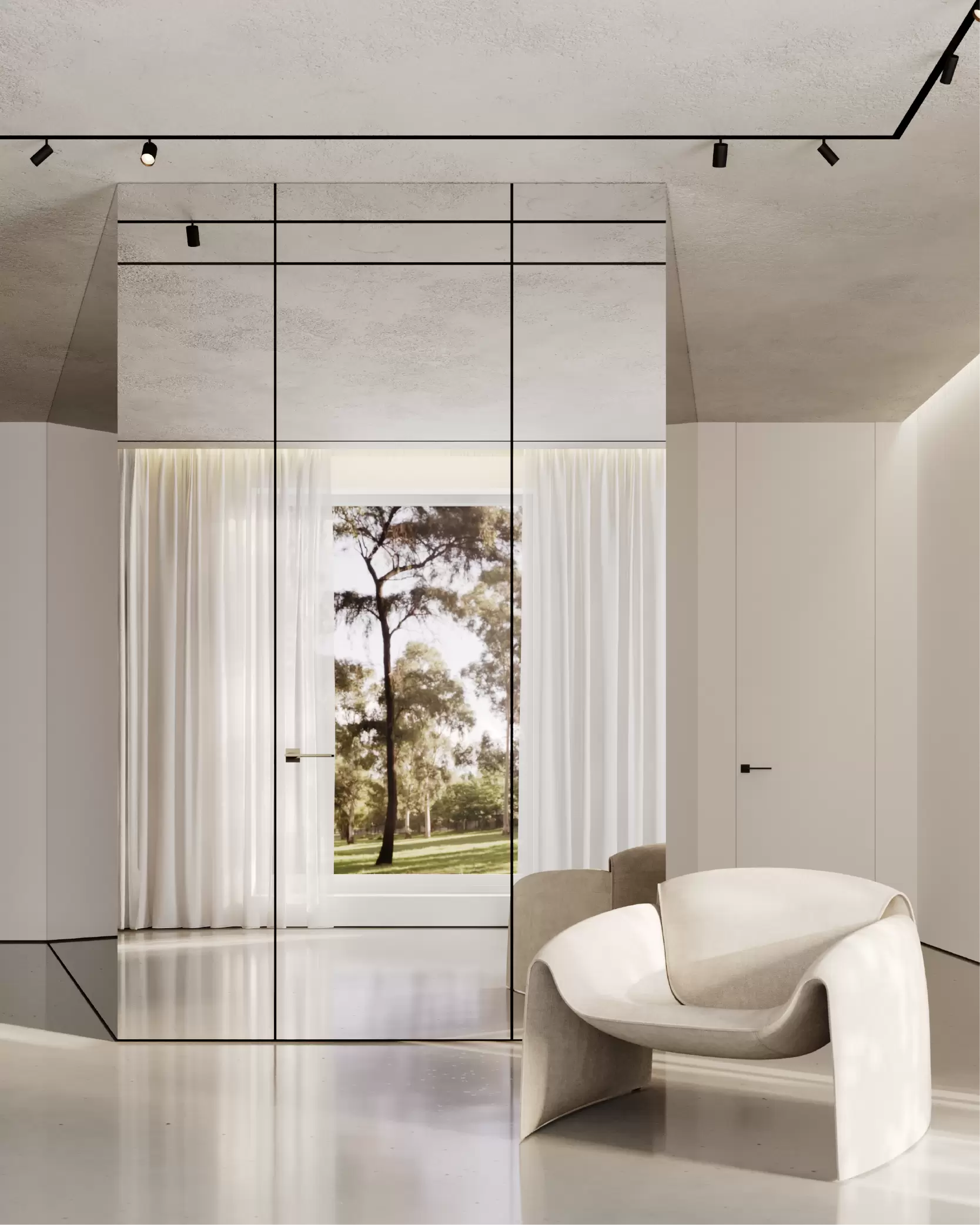 Стеновые панели со стеклом