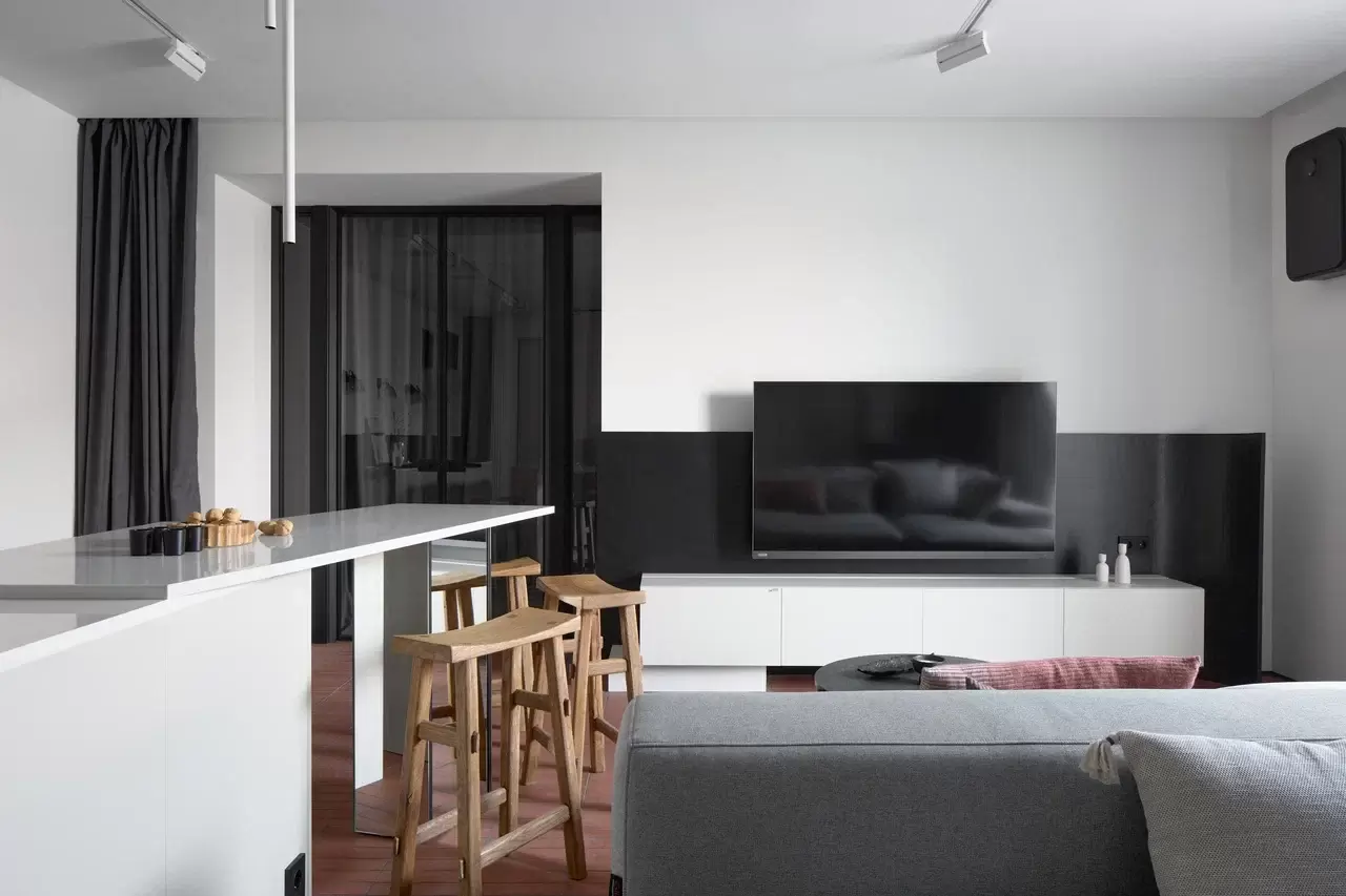 kukhnya-gostinaya-i-selskiy-minimalizm 1