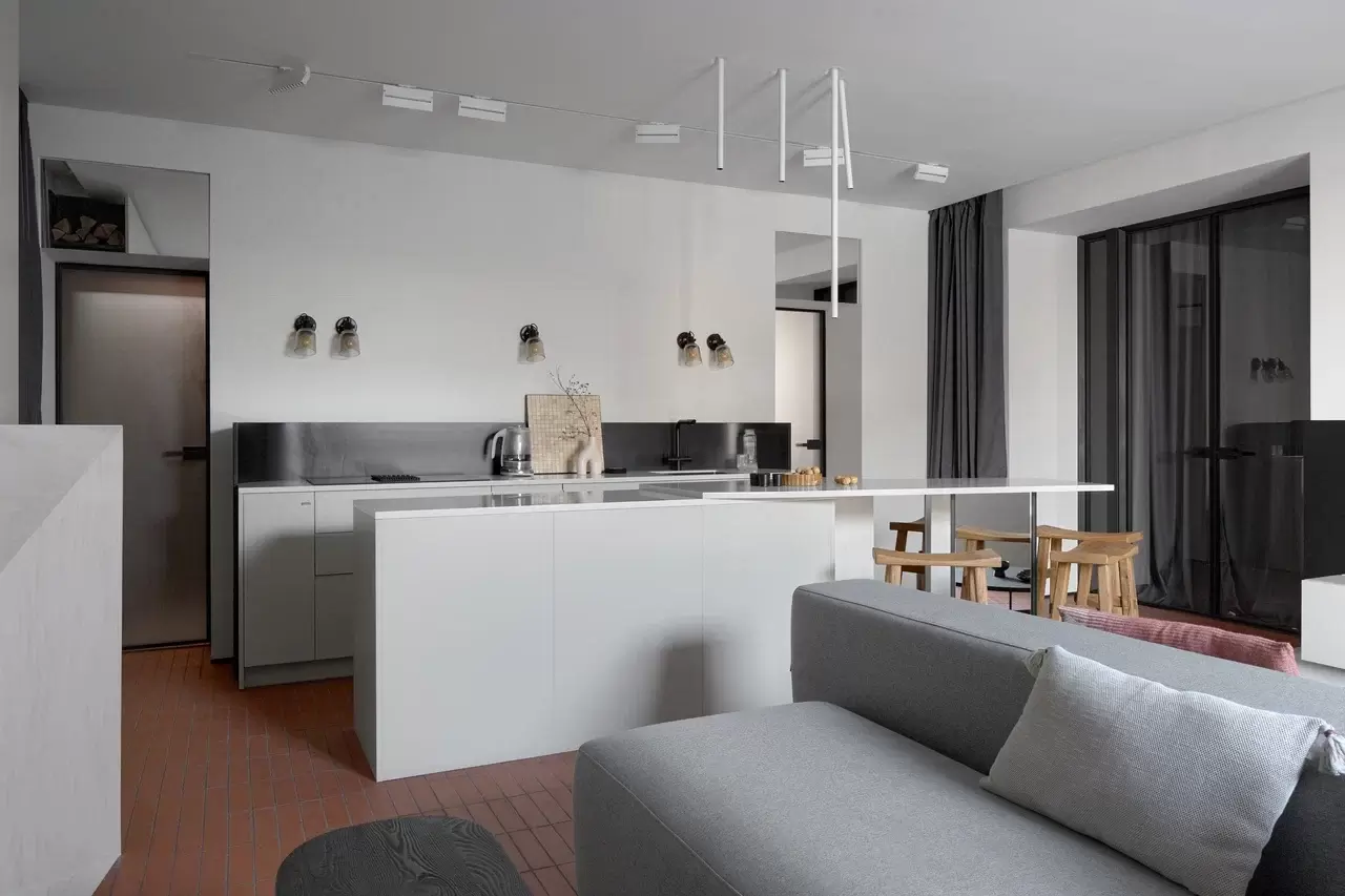 kukhnya-gostinaya-i-selskiy-minimalizm 0